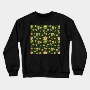 Cute Cat Christmas Pattern Crewneck Sweatshirt